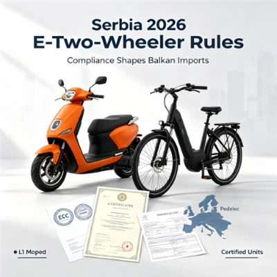 Gwerthu Poeth! Stoc Parod Mopedau L1e Ardystiedig EEC Ar gyfer Serbia 2026 Rh...